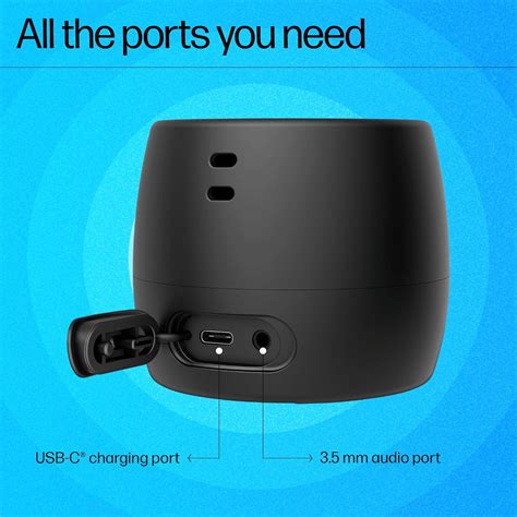 Buy Shop HP 360 Mono Portable Bluetooth Speaker with Built-in ...