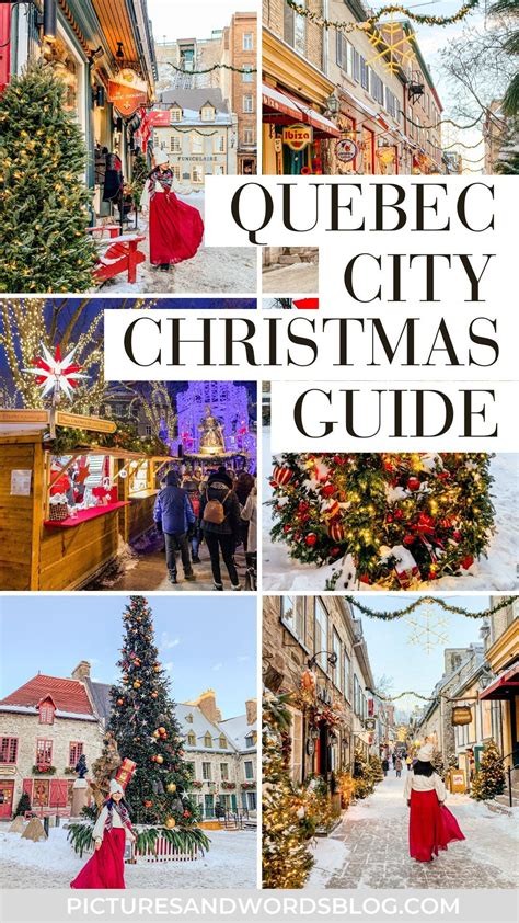 Quebec City At Christmas: Magical Activities + Sights | Quebec city ...
