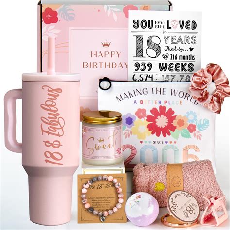Amazon.com | 18 Year Old Girl Birthday Gifts - 18th Birthday Gifts for ...