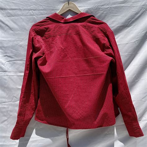 Maroon Katha Shirt with Bralette Combo – Local Nation