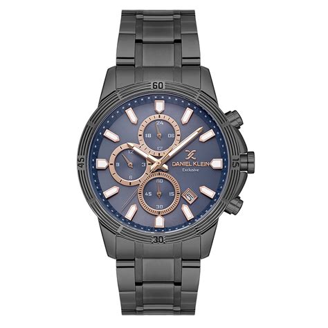 Daniel Klein Blue Dial Exclusive Men Analogue Watch