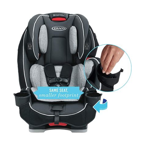 How To Install Graco Slimfit 3 In 1 Convertible Car Seat - Velcromag