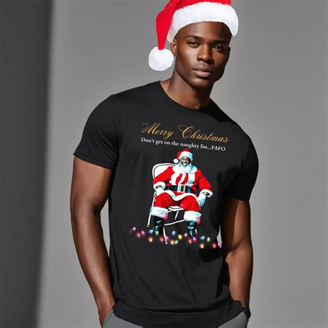 Black Santa, Folding Chair, Black Santa Shirt, Black Santa Pajamas ...