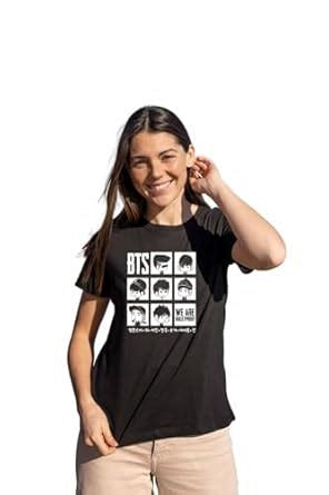 Buy Indian fashion store we are Bulletproof k-pop Women t-Shirt BTS ...