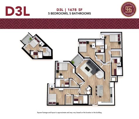 Floor Plans | StateHouse Woodward Student Apartments in FL