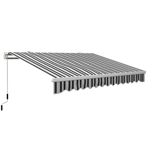 Toldo para balcón, 3,95 x 2,45 x 3,50 m, resistente a los rayos UV ...