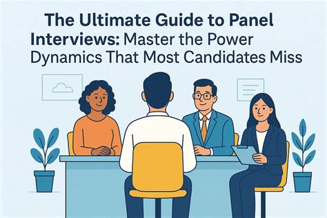 The Ultimate Guide to Panel Interviews: Master the Power Dynamics That Most Candidates Miss ...