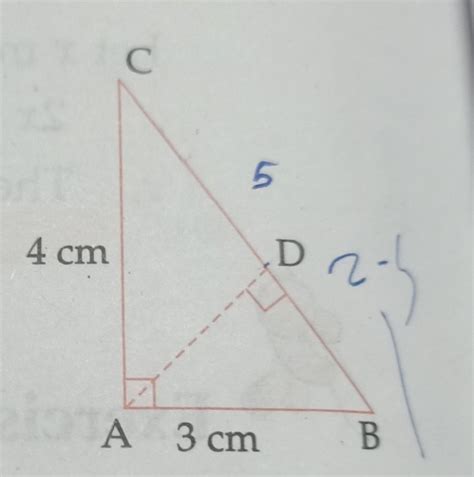 Please find the lenght of the line AD in the picture - Brainly.in