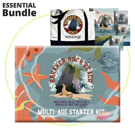 Starter Kit - Multi-Age BUNDLE - Breaker Rock Beach VBS 2024 by Lifeway ...