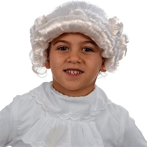 Snapklik.com : Kangaroo Colonial Colonial George Washington Wig White ...
