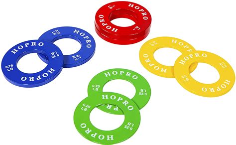BalanceFrom HoPro 2 Olympic Bumper Plates with Steel India | Ubuy