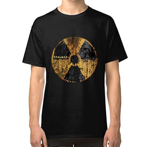 Stalker Radiation Symbol T-shirt | Fruugo UK