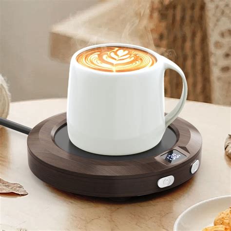 Amazon.com: Mug Warmer, Coffee Warmer for Desk, Coffee Cup Warmer with 3 Temp Settings and ...