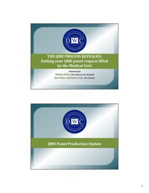 Panel Qme Process - Fill Online, Printable, Fillable, Blank | pdfFiller