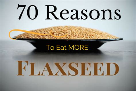 70 Reasons To Eat More Flaxseed | Wake Up World