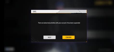 Garena — Id unban