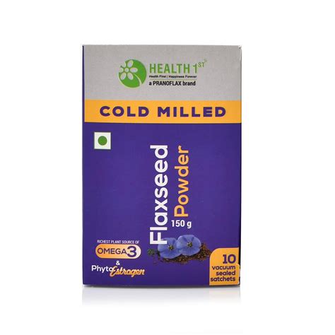 Health 1st Cold Milled Flaxseed Powder - Order Your Healthy Choice Today