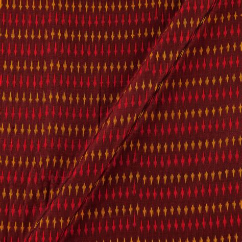 Buy Mercerised Ikat Cotton Fabric Online @ Best Price - SourceItRight