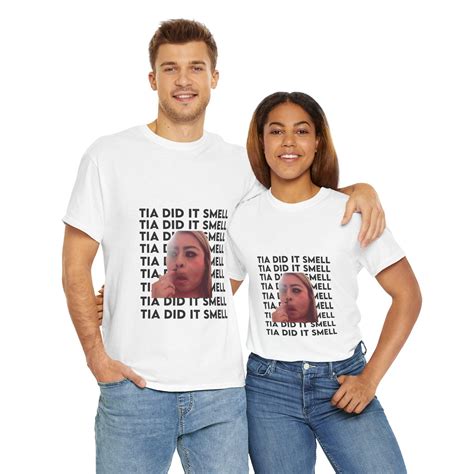 Ash Trevino Tia Did It Smell Tee, Funny Tiktok Meme T-shirt, Unisex ...