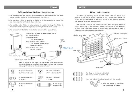 VEVOR Commercial Ice Maker — essential Guidelines for Ice Maker Water ...