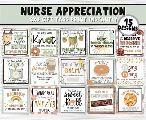 Nurses Week Ideas: Appreciation Gifts and Free Printables