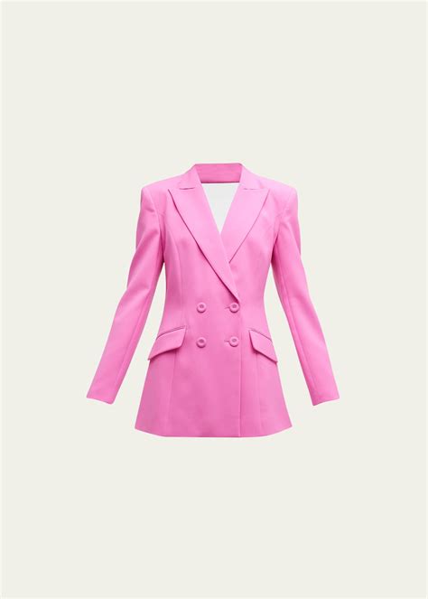 MONOT Backless Mini Blazer Jacket Dress - Bergdorf Goodman