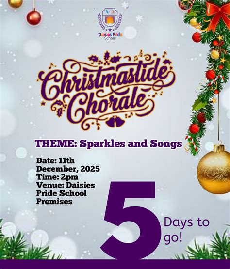Christmastide Chorale 2025! , No. 6 Barrister P.U.P Onuorah Crescent ...