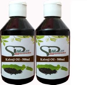shree dhanwantri ayurweda Kalonji Oil 1Liter {(500 ml + 500 ml {2 pack ...