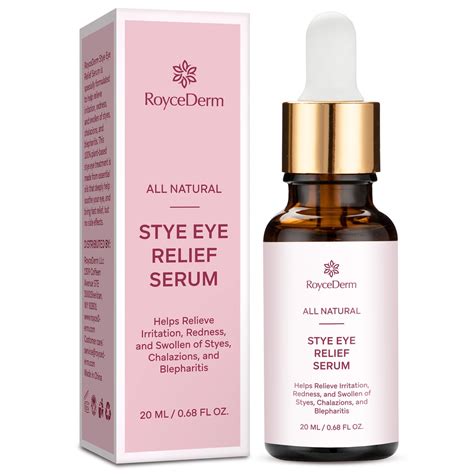 Amazon.com: Roycederm Stye Eye Treatment Serum: Natural Stye Remover for Styes Chalazion and ...