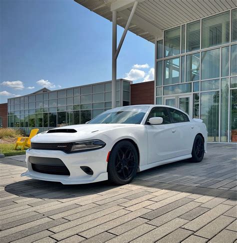 White Dodge Charger