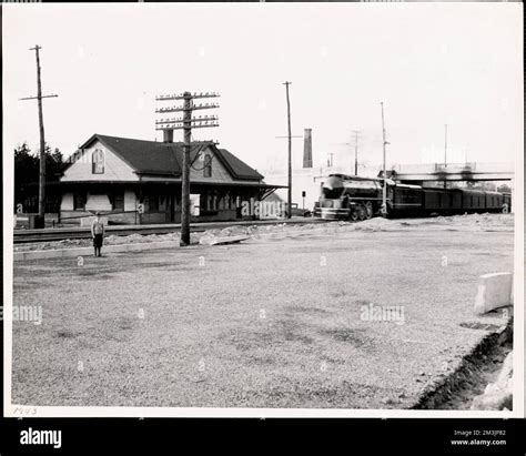 Old Sharon. Mass. Sta. NYNH+H RR , Railroad stations. Sharon Public ...