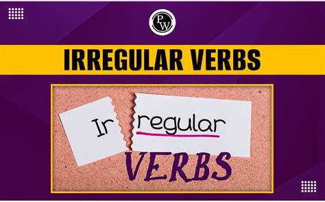 Image result for Irregular Verb Example