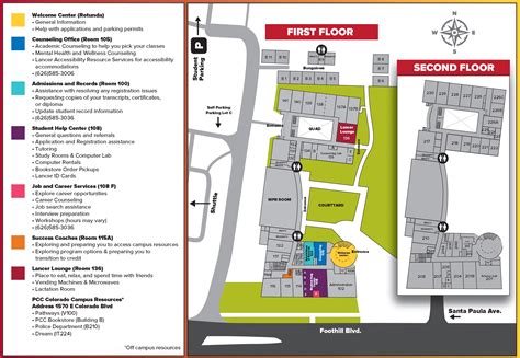 Campus Maps - About PCC - Pasadena City College