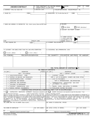 Sf 26 - Fill and Sign Printable Template Online