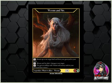 Wrenn and Six - Full Art Custom Card - Etsy