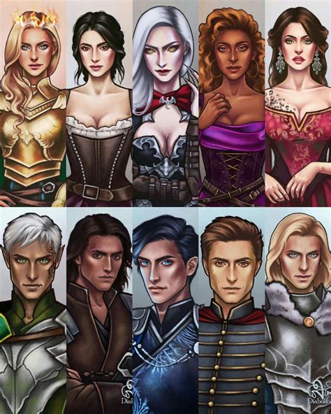 Throne of glass characters – Artofit