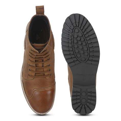 Royal Enfield Huntsman Leather Riding Boots (Tan)– Moto Central