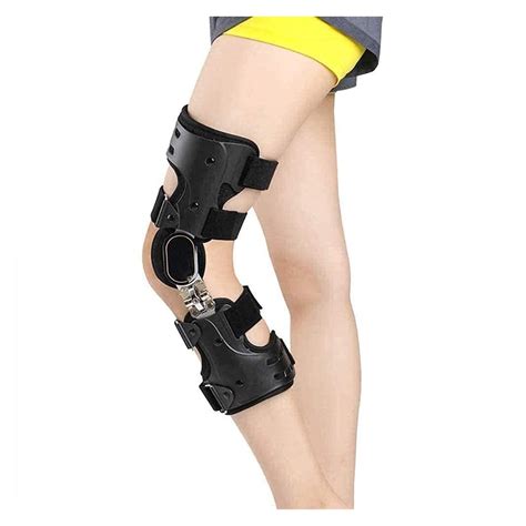 Buy NACHEN Adjustable Hinged ROM Knee Brace, Leg Stabilizer Knee ...