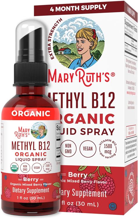 Vitamin B12 Spray | USDA Organic Vitamin B12 Liquid India | Ubuy
