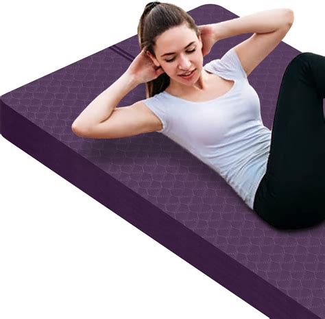 Nuveti Large Exercise Mat 15mm 20mm 30mm Thick Yoga Mat | Desertcart INDIA