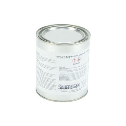 Sauereisen Sealing Cement No. 33S Ceramic Encapsulant White 1 qt Can
