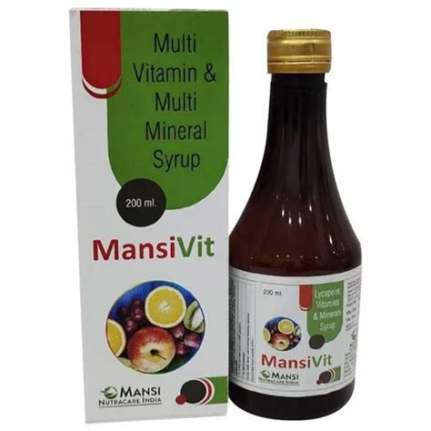 200Ml Multivitamin And Multimineral Syrup at Best Price, 200Ml ...