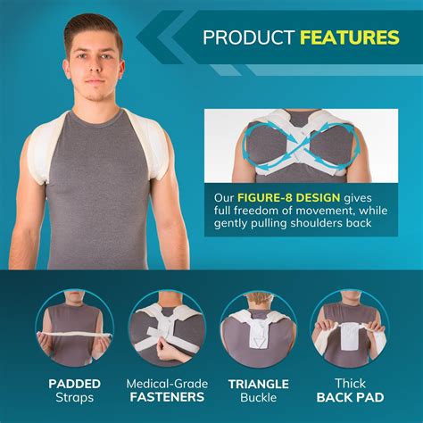 Mua BraceAbility Clavicle Support Brace - XL Figure 8 Upper Back Brace ...