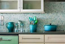 Turquoise Glass Tile Backsplash by 18 Gleaming Mosaic Kitchen Backsplash Designs Turquoise Glass Tile Backsplash