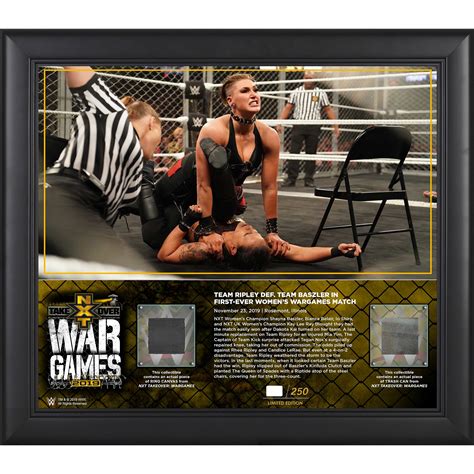 NXT WWE Framed 15" x 17" NXT TakeOver: WarGames Match Collage with a ...