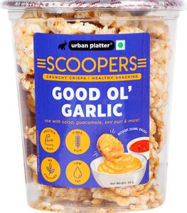 urban platter Scoopers Good Ol' Garlic, (Crunchy Crisps made with ...