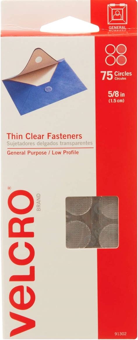 VELCRO Brand - 91302 Thin Clear Dots with Adhesive | India | Ubuy