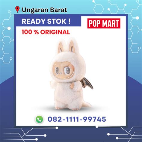 Jual POPMART Labubu Zimomo Angel in Clouds 100% Original Authentic ...