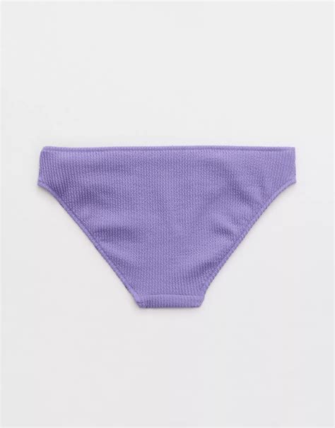 Aerie Crinkle Full Coverage Bikini Bottom | Aerie