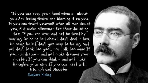 If Rudyard Kipling Quotes